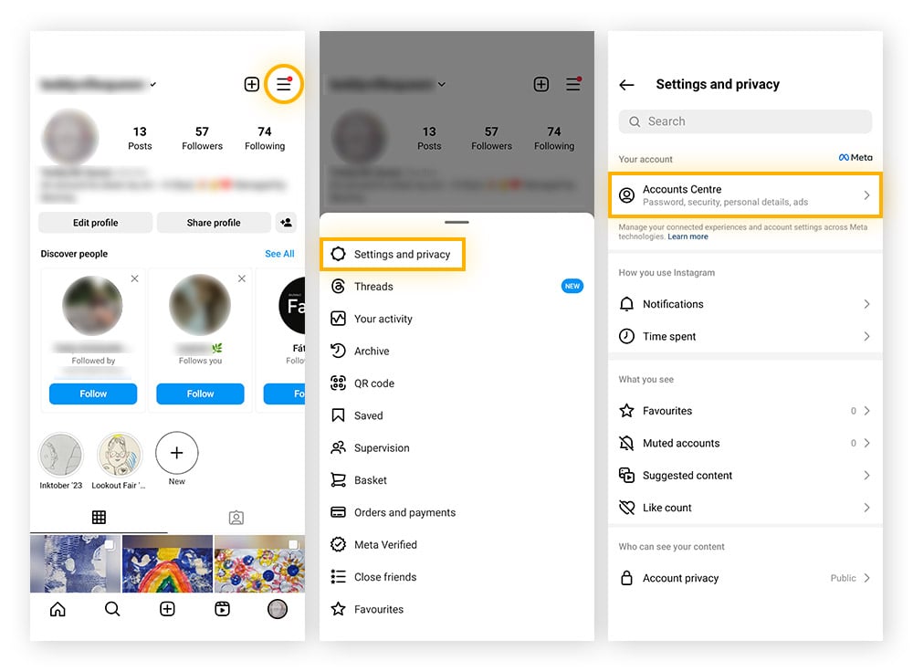 comment effacer mon instagram